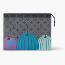 Louis Vuitton Lv X Yk Pochette Voyage Pumpkin Print