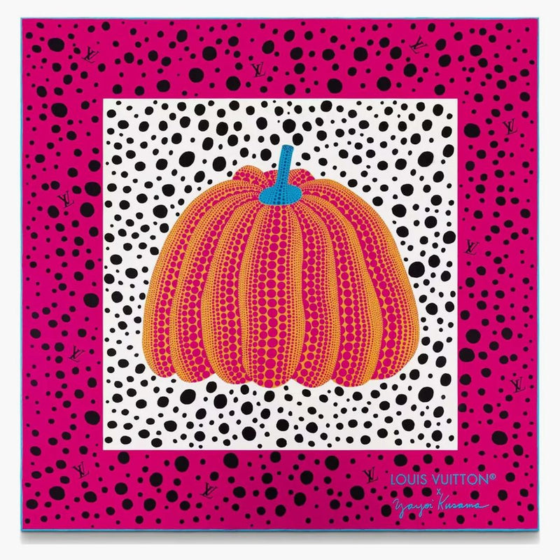 Louis Vuitton Lv X Yk Pumpkin Square 90 Fuchsia