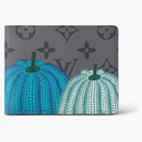 Louis Vuitton Lv X Yk Slender Wallet Pumpkin Print