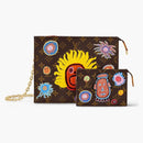 Louis Vuitton Lv X Yk Toiletry Pouch On Chain Face Print And Embroidery