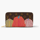 Louis Vuitton Lv X Yk Zippy Wallet Pumpkin Print