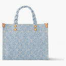 Louis Vuitton Let Go Pm Sky Blue Denim