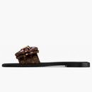 Louis Vuitton X Takashi Murakami Lily Flat Mule Cherry Blossom Sakura Brown (women's)