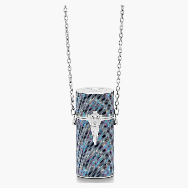 Louis Vuitton Lipstick Case Monogram Lv Pop Blue