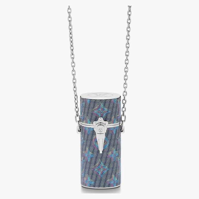 Louis Vuitton Lipstick Case Monogram Lv Pop Blue