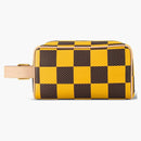 Louis Vuitton Locker Dopp Kit Damier Pop Yellow