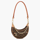Louis Vuitton Loop Handbag Monogram Brown