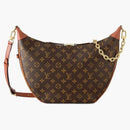 Louis Vuitton Loop Hobo Monogram Canvas Brown