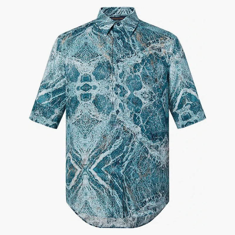 Louis Vuitton Marble Shirt Blue