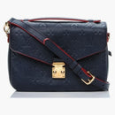 Louis Vuitton Pochette Metis Monogram Empreinte Marine Rouge