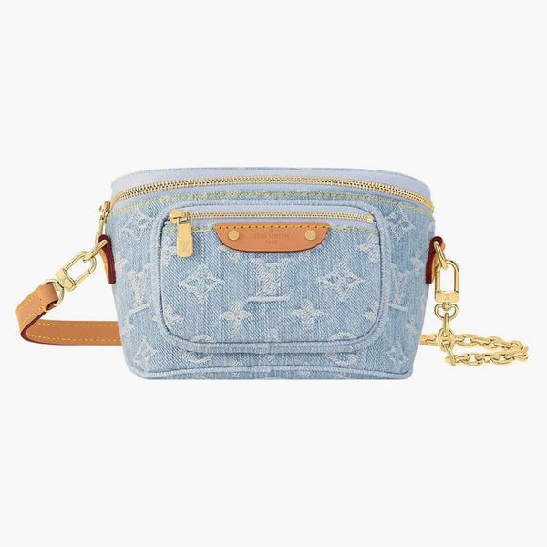 Louis Vuitton Mini Bumbag Sky Blue Denim