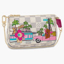 Louis Vuitton Mini Pochette Accessoires Monogram Vivienne Fuchsia Pink