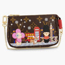 Louis Vuitton Mini Pochette Accessoires Monogram Vivienne Red
