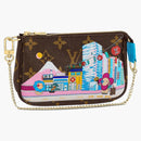 Louis Vuitton Mini Pochette Accessoires Vivienne Holiday Monogram Canvas/blue