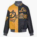 Louis Vuitton Mix Canvas Leather Bomber Marigold