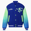 Louis Vuitton Mix Gradient Leather Bomber Heather/grey/blue