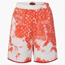 Louis Vuitton Monogram Bandana Nylon Tracksuit Shorts Orange/white