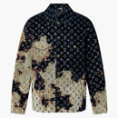 Louis Vuitton Monogram Bleached Denim Jacket Multi