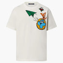 Louis Vuitton Monogram Comics Intarsia Short-sleeved Crewneck Multicolor