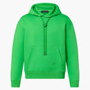 Louis Vuitton Monogram Flower Stopper Cotton Hoodie Opal Green