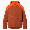 Louis Vuitton Monogram Hooded Denim Jacket Brown