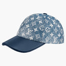 Louis Vuitton Monogram Jacquard Denim Cap Blue