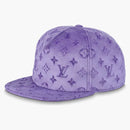 Louis Vuitton Monogram Velvet Cap Purple