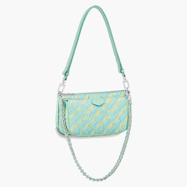 Louis Vuitton Multi Pochette Accessoires Water Green