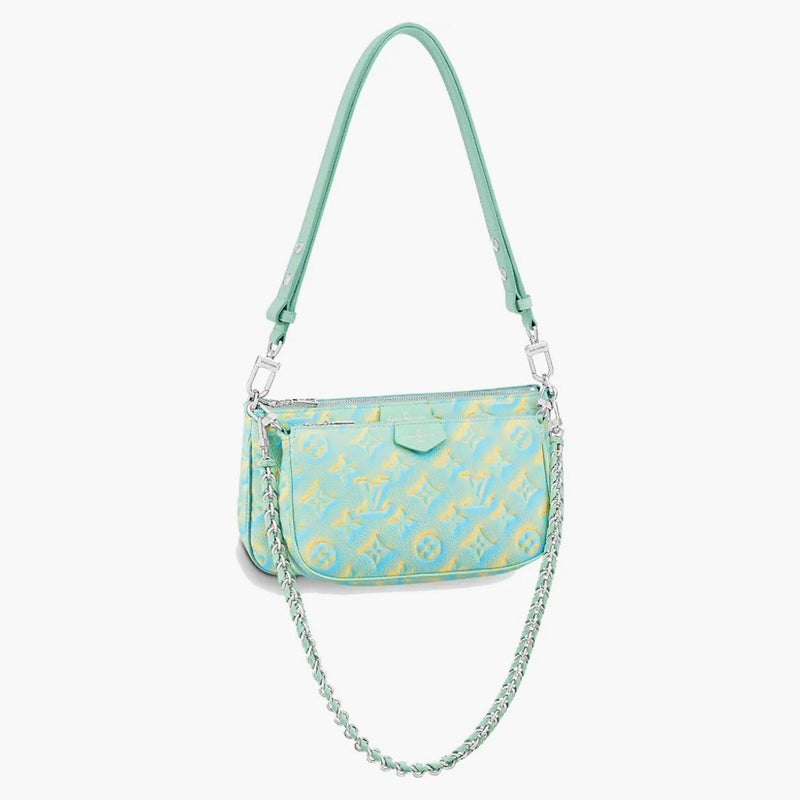 Louis Vuitton Multi Pochette Accessoires Water Green