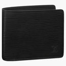 Louis Vuitton Multiple Wallet (3 Card Slot) Epi Black
