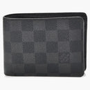 Louis Vuitton Multiple Wallet Damier Graphite Black/grey