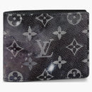 Louis Vuitton Multiple Wallet Monogram Galaxy Black/grey Multicolor
