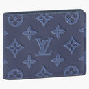 Louis Vuitton Multiple Wallet Monogram Shadow Navy Blue
