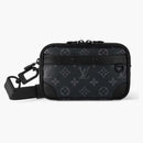 Louis Vuitton Nano Alpha Monogram Eclipse