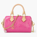 Louis Vuitton Nano Speedy Neon Pink