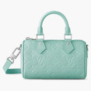 Louis Vuitton Nano Speedy Pearly Lagoon Turquoise