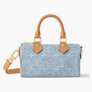 Louis Vuitton Nano Speedy Sky Blue Denim