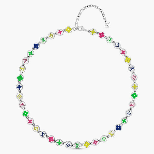 Louis Vuitton Necklace Monogram Colours Multicoloured