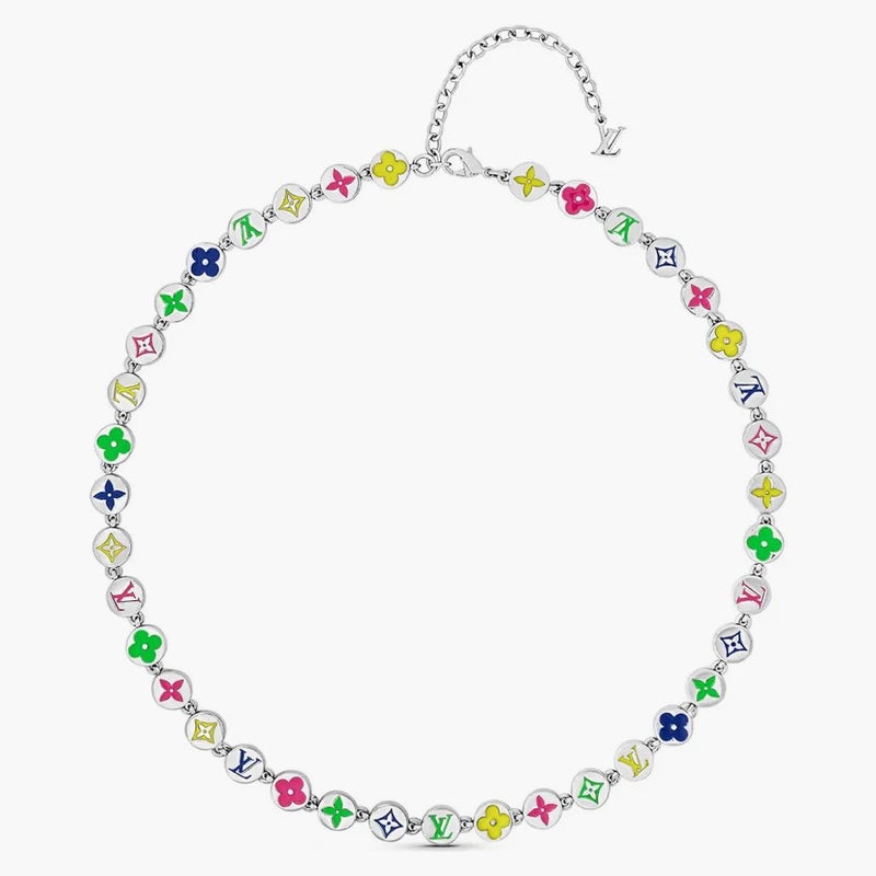 Louis Vuitton Necklace Monogram Colours Multicoloured