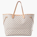 Louis Vuitton Neo Neverfull Damier Azur (without Pouch) Gm Beige Lining