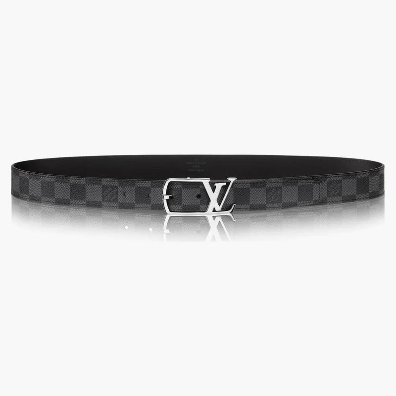 Louis Vuitton Neogram Belt Damier Graphite 30mm Grey/black
