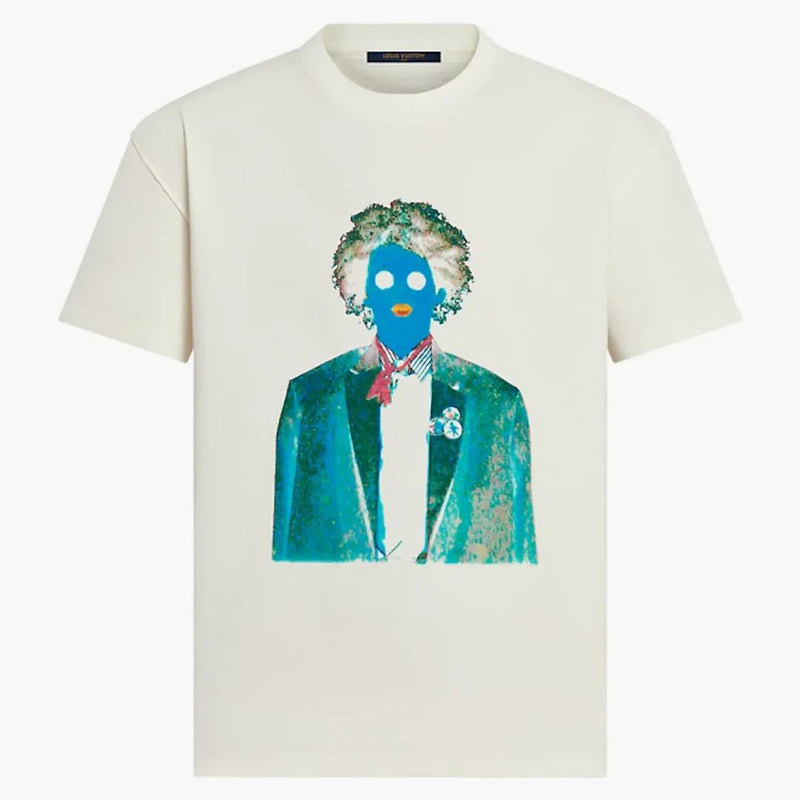 Louis Vuitton Neon Working Man Tee White