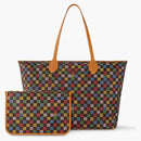 Louis Vuitton Nevereverfull Lv Vers Damier Ebene Multicolor