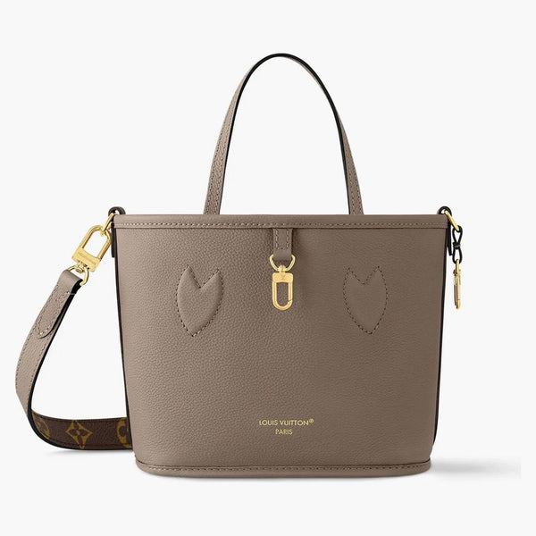 Louis Vuitton Neverfull Bandouliere Bb Inside Out Dark Fango/monogram