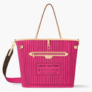 Louis Vuitton Neverfull Bandouliere Mm Inside Out Monogram/rose Pondichery