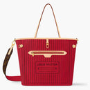 Louis Vuitton Neverfull Bandouliere Mm Inside Out Monogram/rouge Sari
