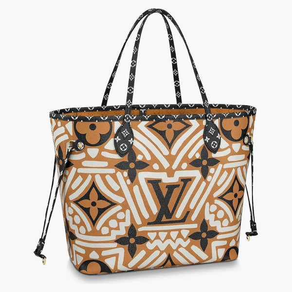 Louis Vuitton Crafty Neverfull Mm Caramel/cream