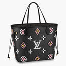 Louis Vuitton Neverfull Mm Wild At Heart Black/multi