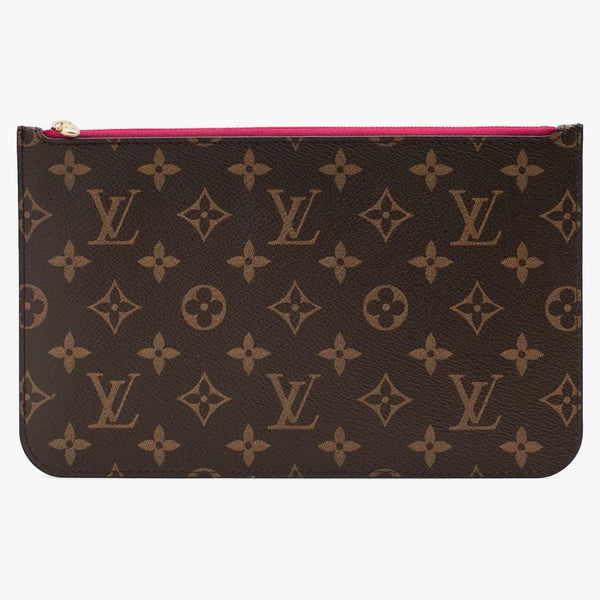 Louis Vuitton Pochette Monogram (without Strap) Mm/gm Pivoine Lining
