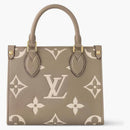 Louis Vuitton Onthego Bb Dove Gray/cream